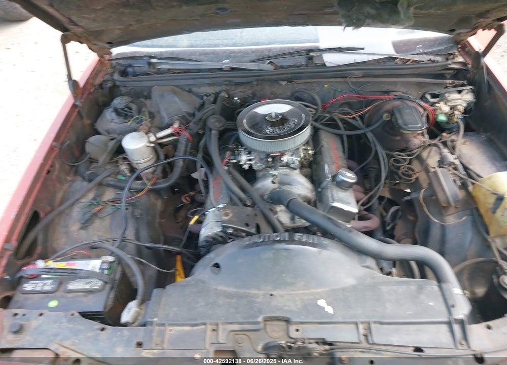1981 CHEVROLET EL CAMINO VIN: 1GCCW80J0BD460709