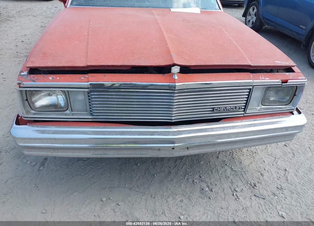 1981 CHEVROLET EL CAMINO VIN: 1GCCW80J0BD460709