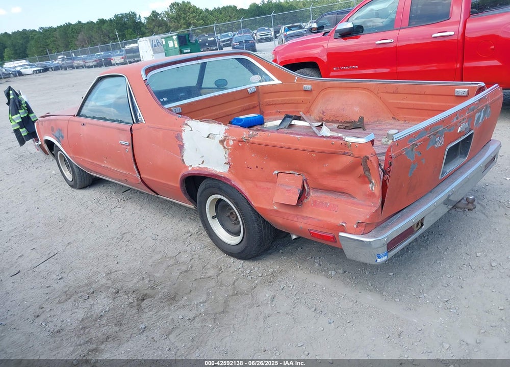 1981 CHEVROLET EL CAMINO VIN: 1GCCW80J0BD460709
