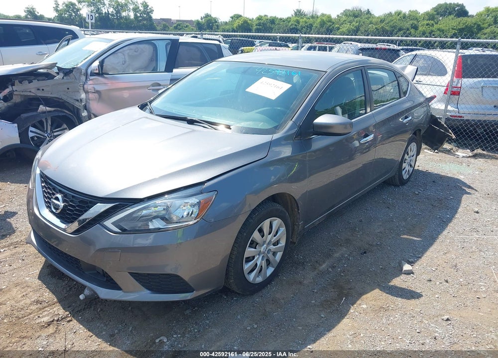 2019 NISSAN SENTRA S VIN: 3N1AB7AP3KY436551
