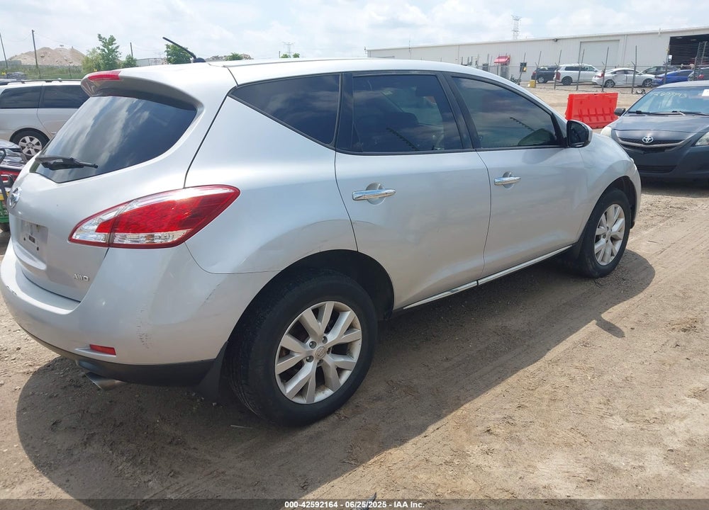 2012 NISSAN MURANO S VIN: JN8AZ1MW2CW201662