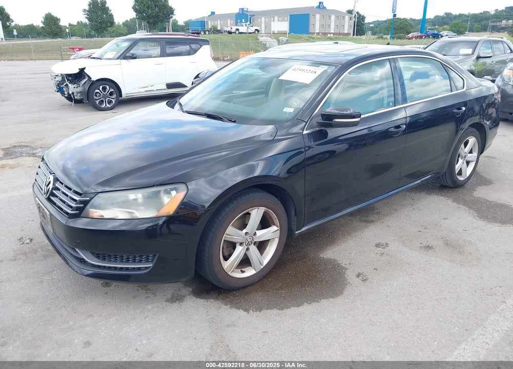 2012 VOLKSWAGEN PASSAT VIN: 1VWBN7A36CC104875