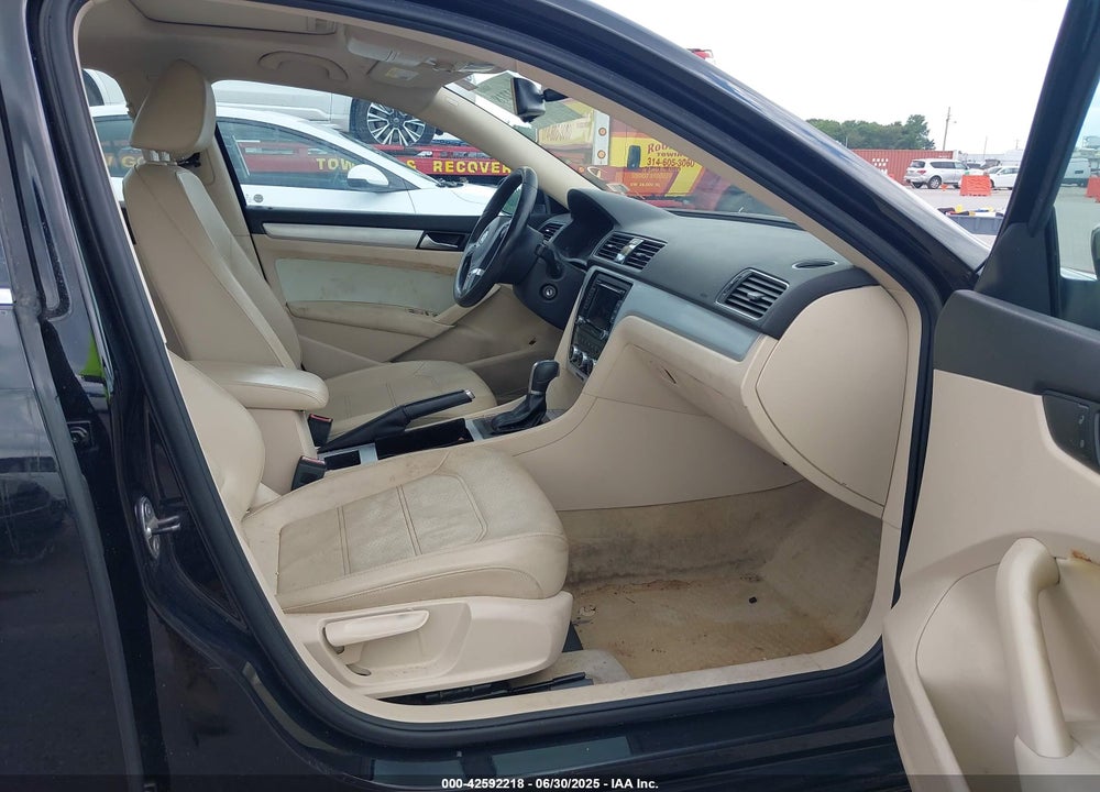 2012 VOLKSWAGEN PASSAT VIN: 1VWBN7A36CC104875