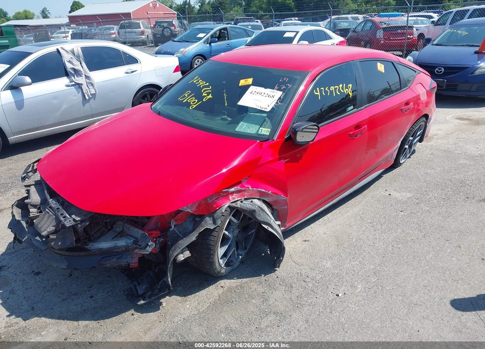 2023 HONDA CIVIC VIN: 19XFL2H8XPE008101