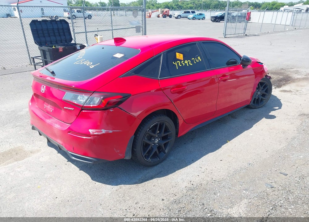 2023 HONDA CIVIC VIN: 19XFL2H8XPE008101