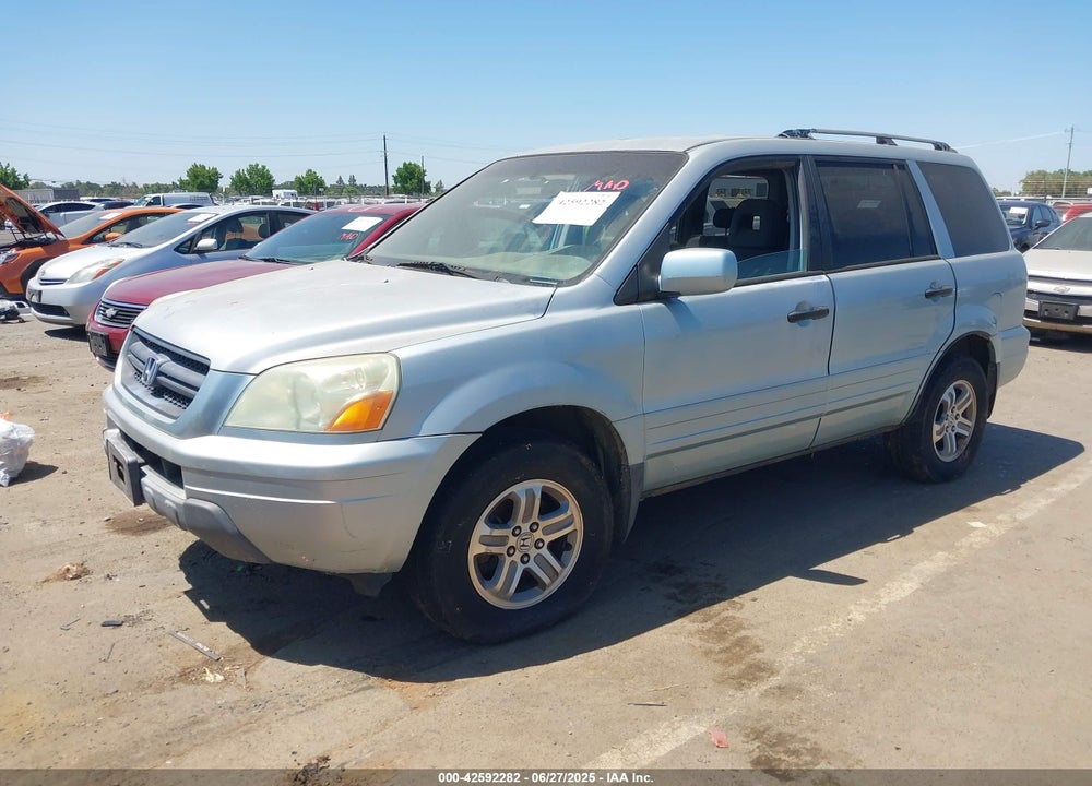 2003 HONDA PILOT EX-L VIN: 2HKYF18793H586049