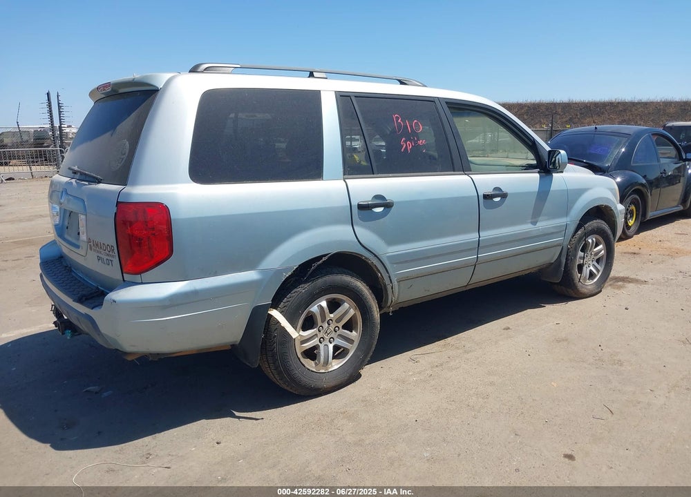 2003 HONDA PILOT EX-L VIN: 2HKYF18793H586049