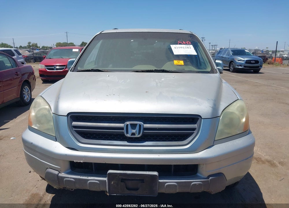 2003 HONDA PILOT EX-L VIN: 2HKYF18793H586049