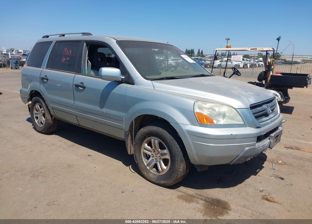 2003 HONDA PILOT EX-L VIN: 2HKYF18793H586049
