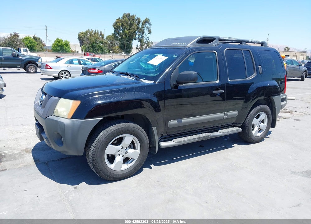 2005 NISSAN XTERRA VIN: 5N1AN08W75C636107