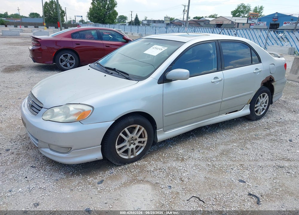 2004 TOYOTA COROLLA S VIN: 1NXBR32E84Z296128