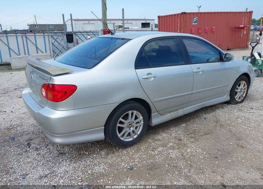 2004 TOYOTA COROLLA S VIN: 1NXBR32E84Z296128
