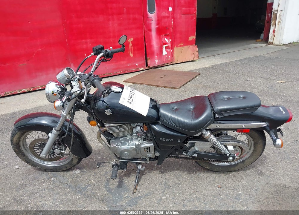 2009 SUZUKI GZ250 VIN: VTTNJ48A192100372