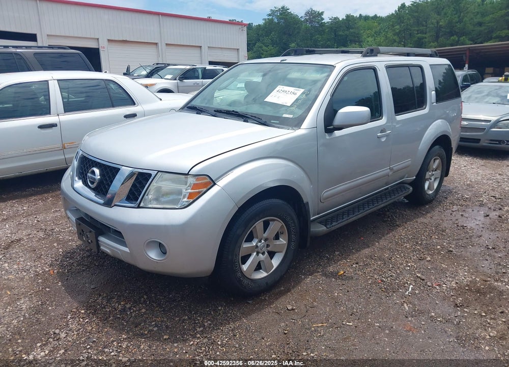 2012 NISSAN PATHFINDER VIN: 5N1AR1NN8CC618136