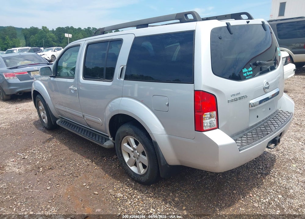 2012 NISSAN PATHFINDER VIN: 5N1AR1NN8CC618136