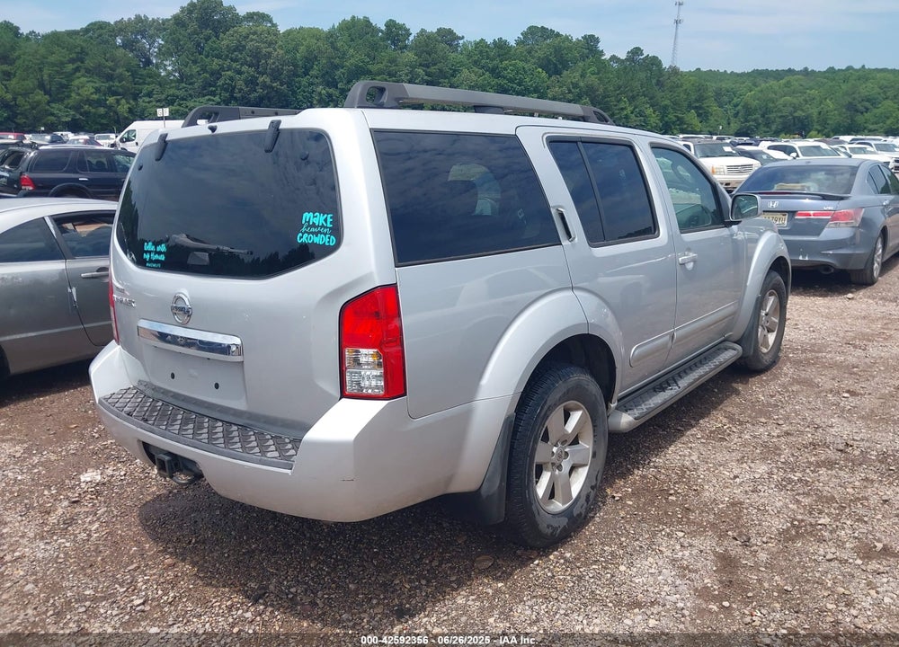 2012 NISSAN PATHFINDER VIN: 5N1AR1NN8CC618136