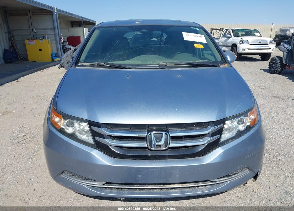 2014 HONDA ODYSSEY EX-L VIN: 5FNRL5H65EB103900