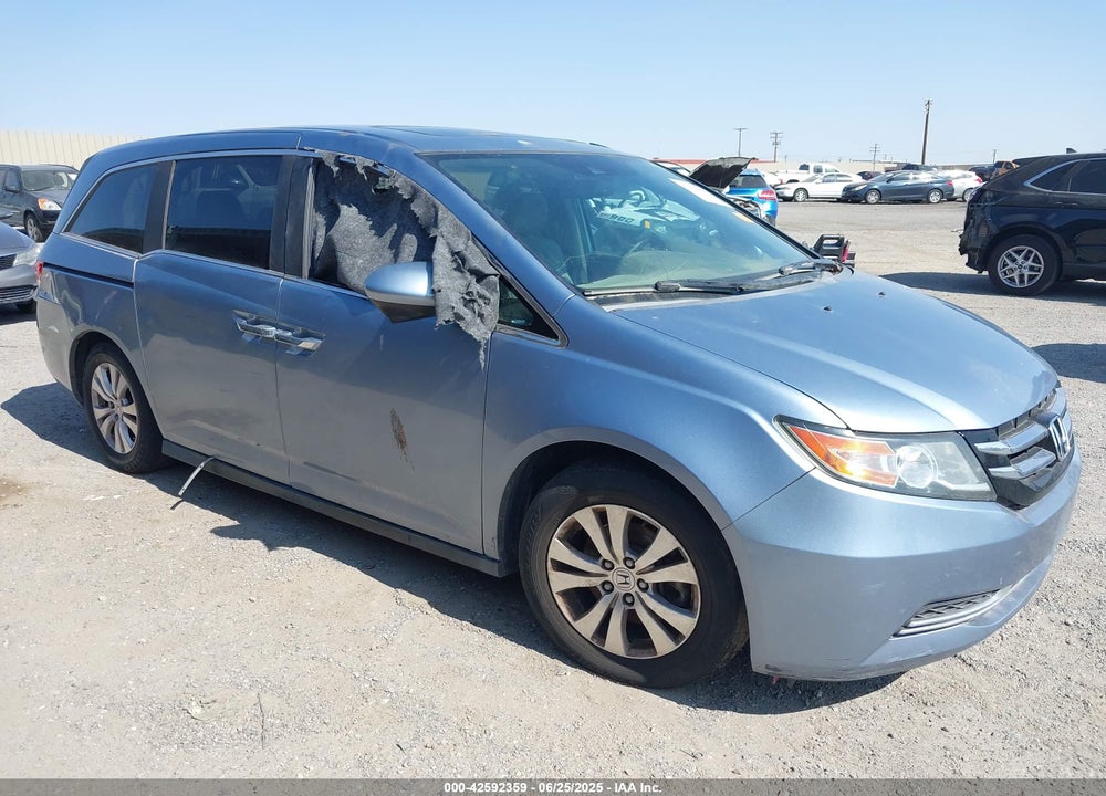 2014 HONDA ODYSSEY EX-L VIN: 5FNRL5H65EB103900