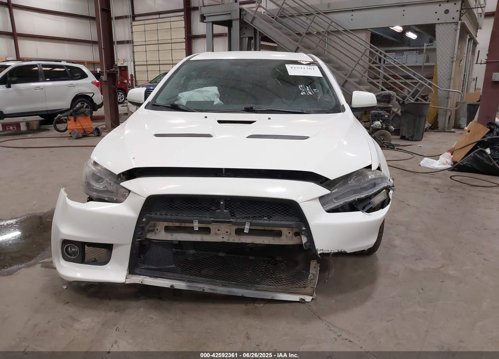 2013 MITSUBISHI LANCER EVOLUTION MR VIN: JA32W5FV0DU010032