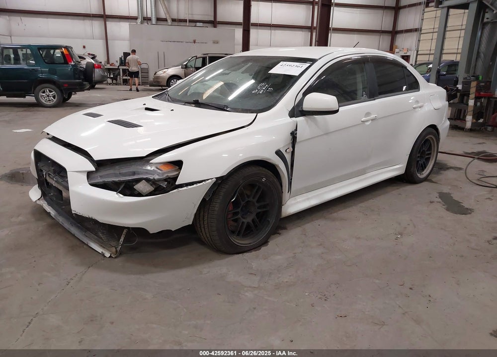 2013 MITSUBISHI LANCER EVOLUTION MR VIN: JA32W5FV0DU010032
