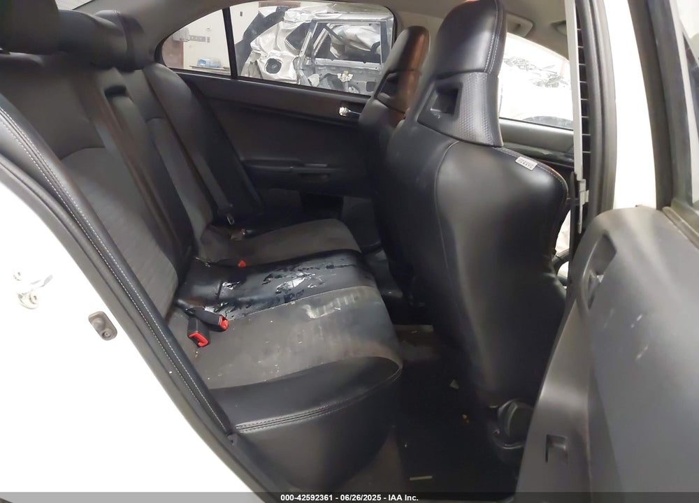 2013 MITSUBISHI LANCER EVOLUTION MR VIN: JA32W5FV0DU010032