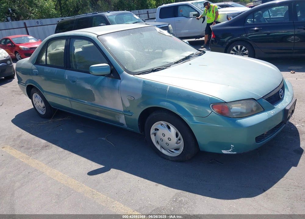 2002 MAZDA PROTEGE DX/ES/LX VIN: JM1BJ225621617409