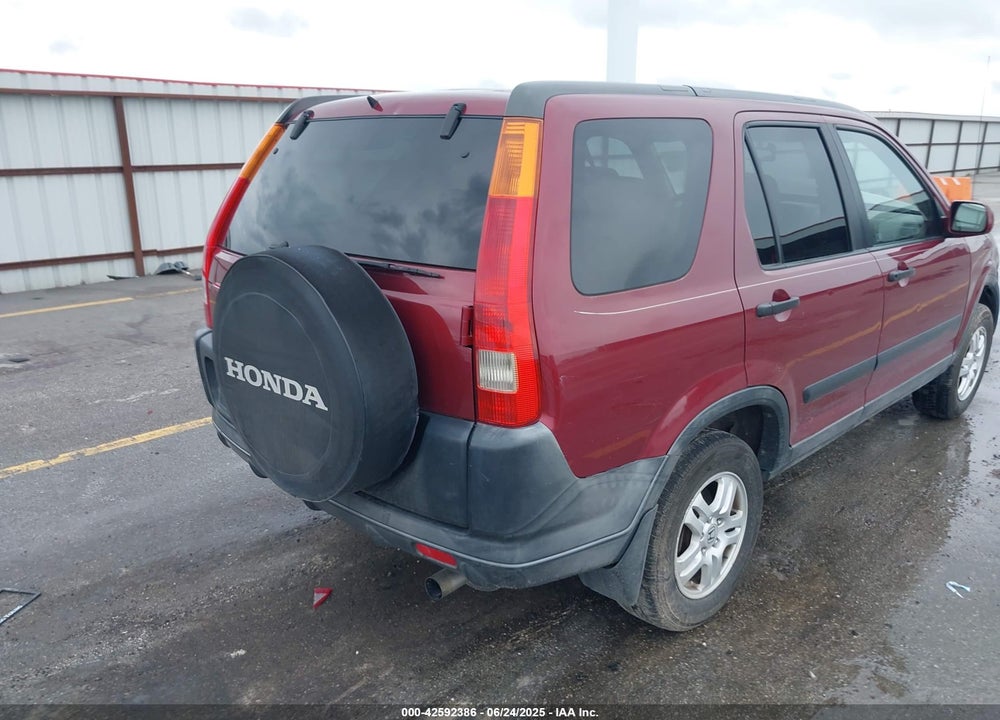 2004 HONDA CR-V VIN: SHSRD78854U250221