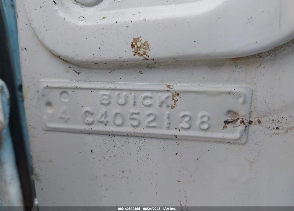 1956 BUICK SPECIAL VIN: 4C4052138