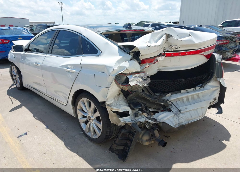 2013 HYUNDAI AZERA VIN: KMHFH4JG8DA319731