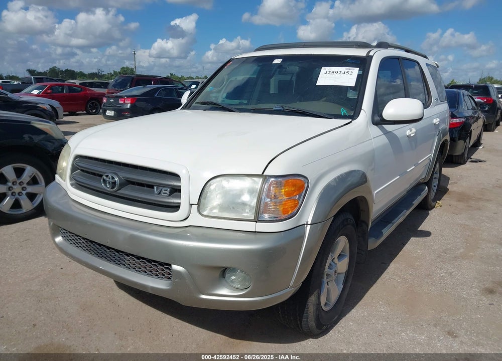 2004 TOYOTA SEQUOIA SR5 V8 VIN: 5TDZT34A84S205605