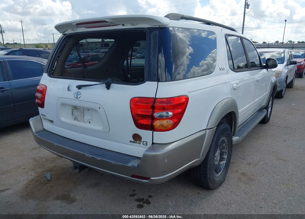 2004 TOYOTA SEQUOIA SR5 V8 VIN: 5TDZT34A84S205605