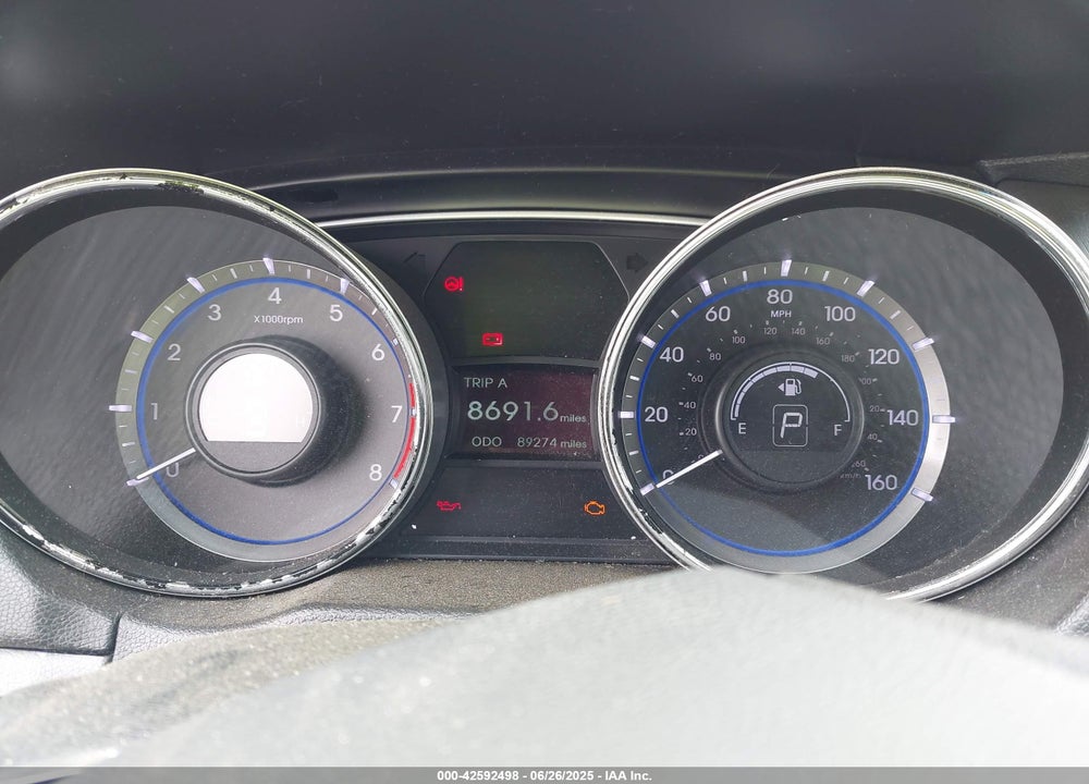 2014 HYUNDAI SONATA VIN: 5NPEB4AC8EH884327