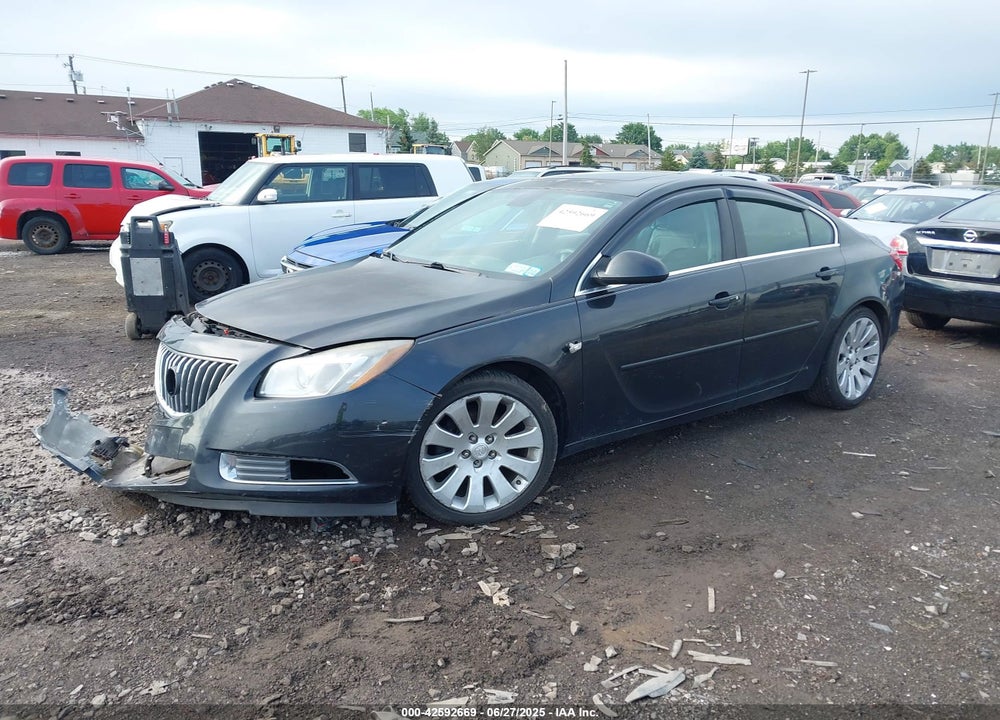 2011 BUICK REGAL CXL TURBO RUSSELSHEIM VIN: W04G05GV9B1040565