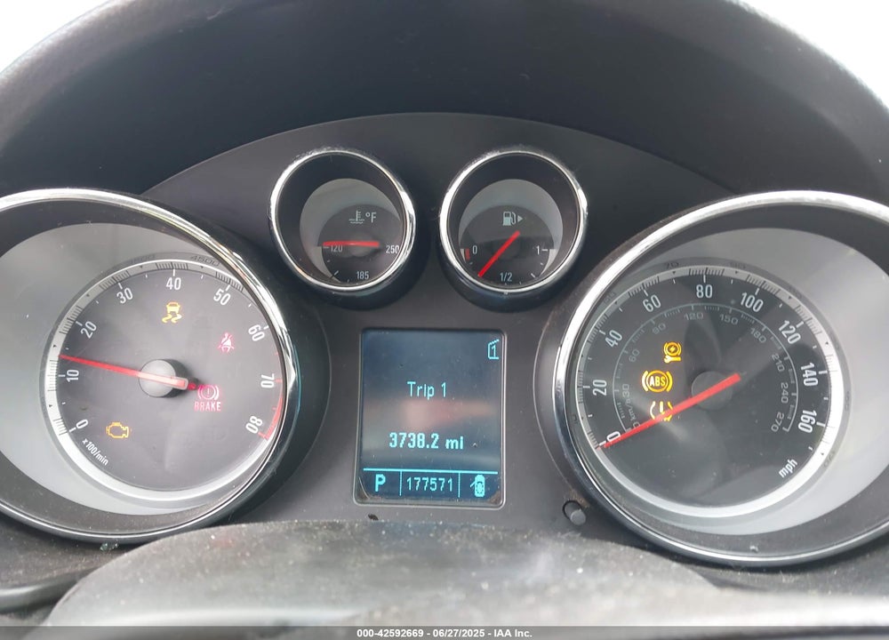 2011 BUICK REGAL CXL TURBO RUSSELSHEIM VIN: W04G05GV9B1040565