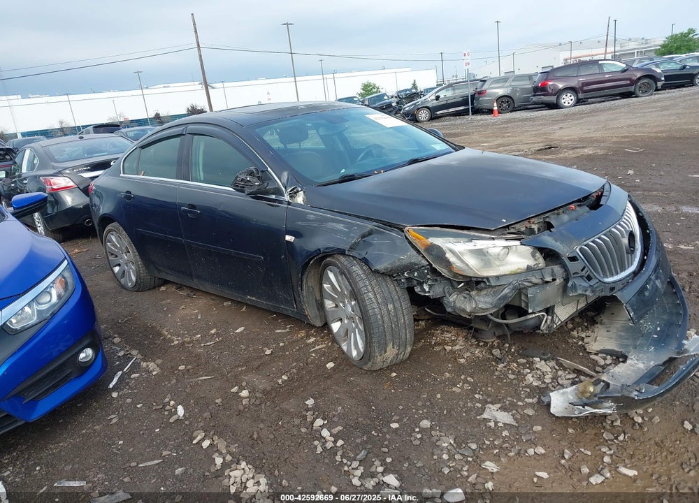 2011 BUICK REGAL CXL TURBO RUSSELSHEIM VIN: W04G05GV9B1040565