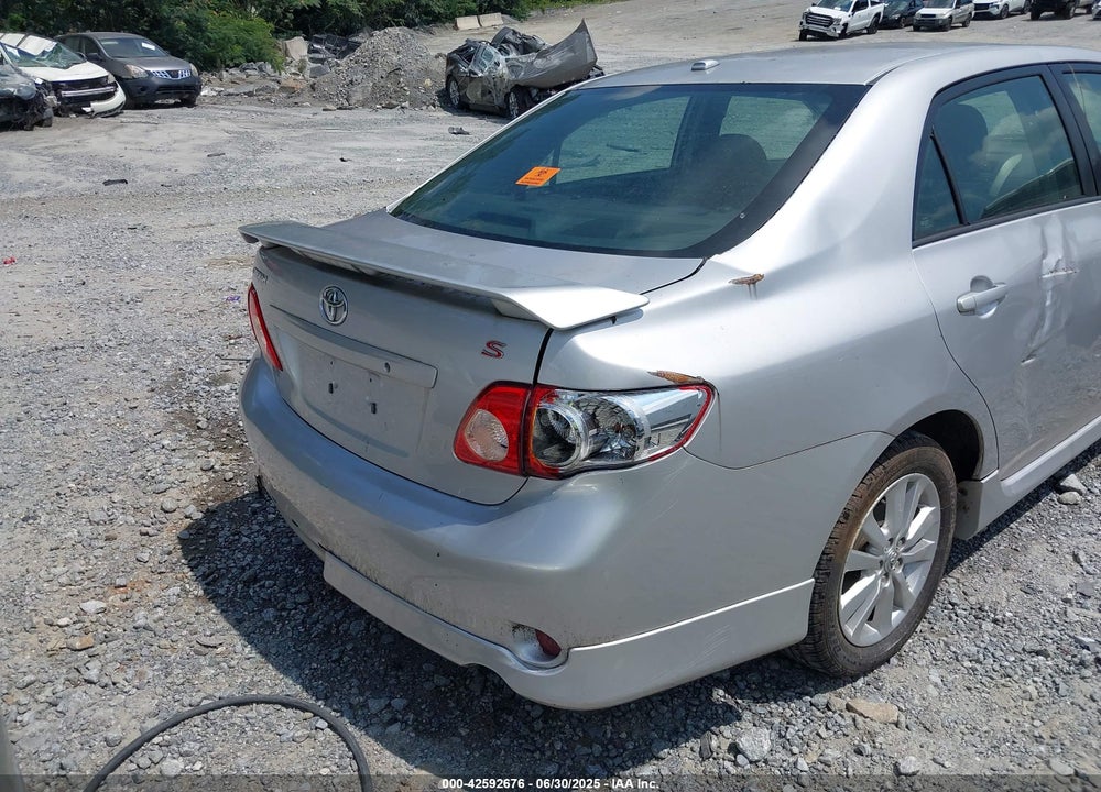 2009 TOYOTA COROLLA VIN: 2T1BU40E59C110769