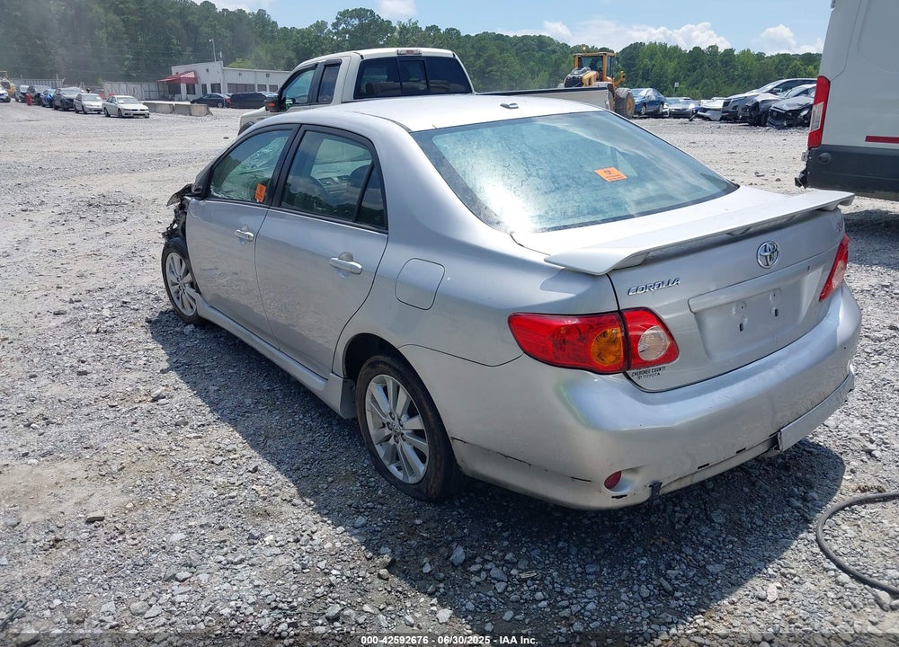 2009 TOYOTA COROLLA VIN: 2T1BU40E59C110769