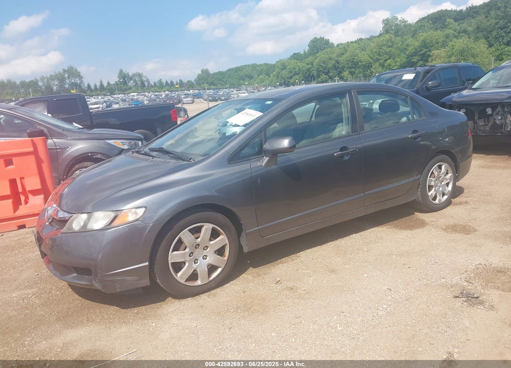 2010 HONDA CIVIC VIN: 2HGFA1F52AH535958