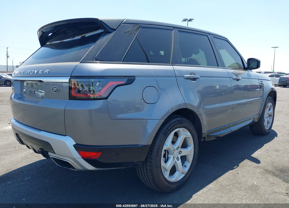 2020 LAND ROVER RANGE ROVER SPORT HSE MHEV VIN: SALWR2SU3LA896975