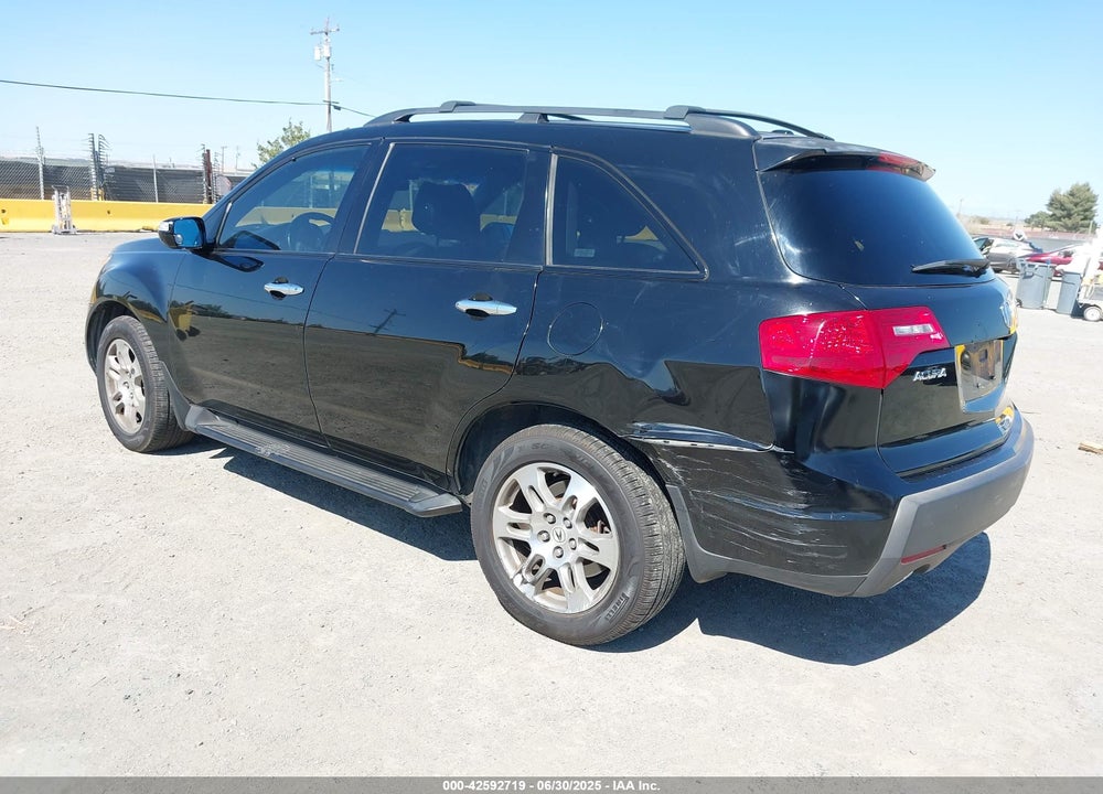 2008 ACURA MDX VIN: 2HNYD28478H502659