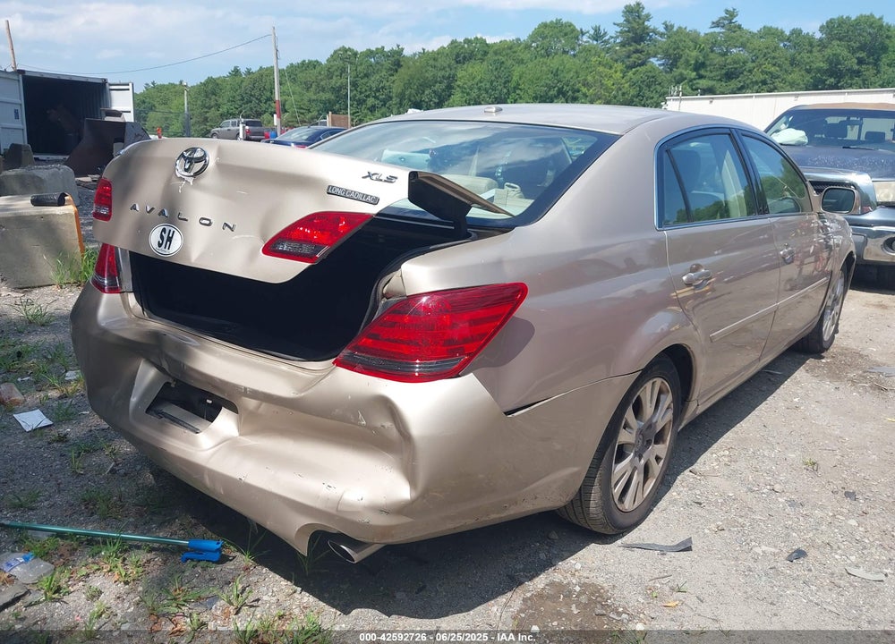 2009 TOYOTA AVALON XLS VIN: 4T1BK36B89U325090