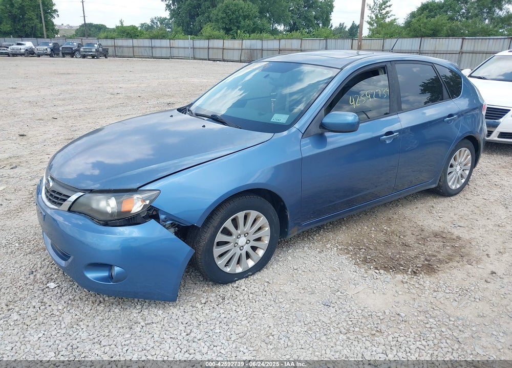 2009 SUBARU IMPREZA VIN: JF1GH60669H811952