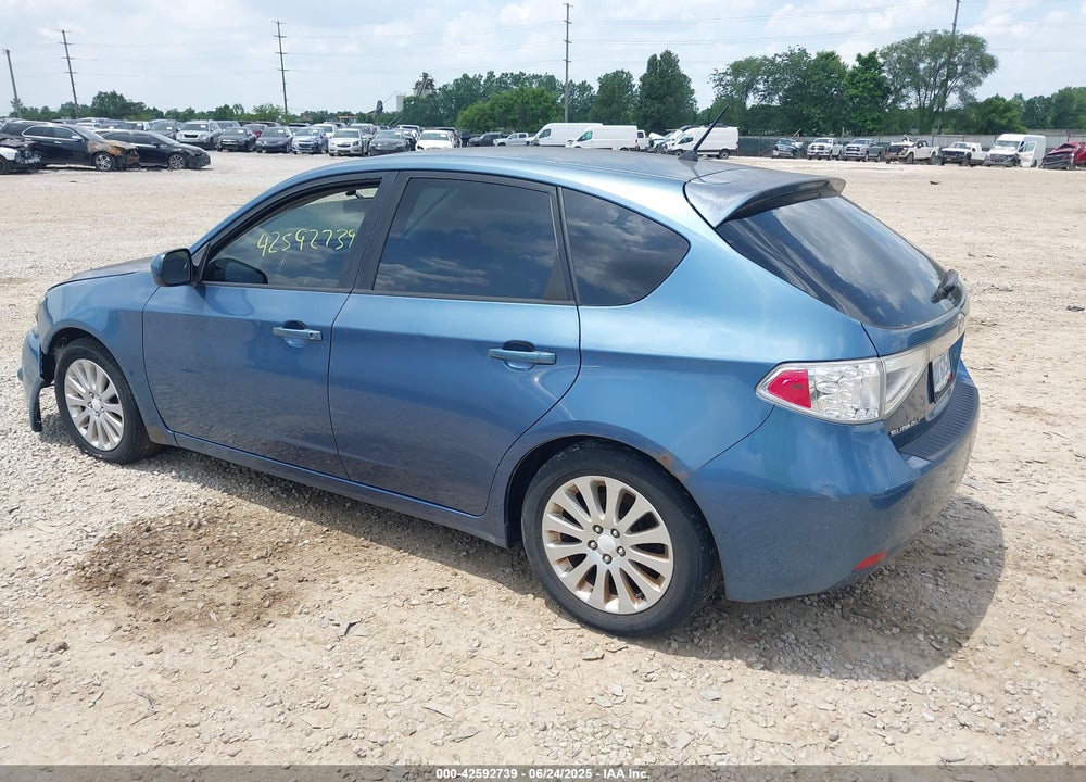2009 SUBARU IMPREZA VIN: JF1GH60669H811952