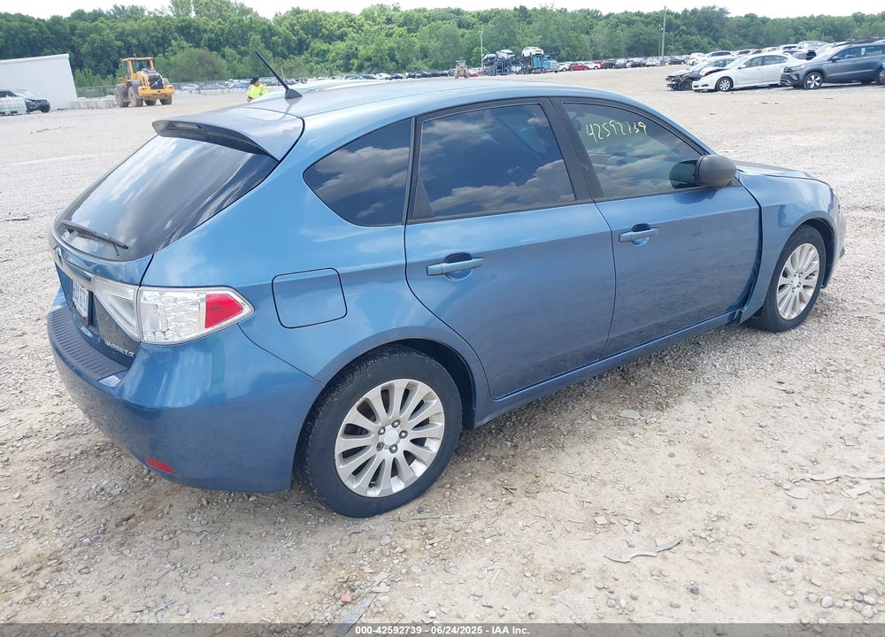 2009 SUBARU IMPREZA VIN: JF1GH60669H811952