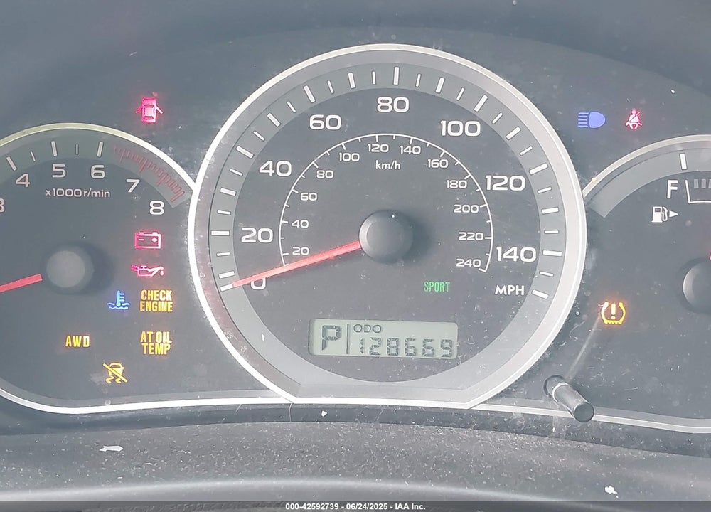 2009 SUBARU IMPREZA VIN: JF1GH60669H811952