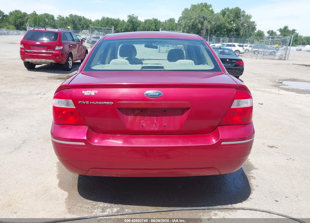 2005 FORD FIVE HUNDRED SE VIN: 1FAFP23175G177445