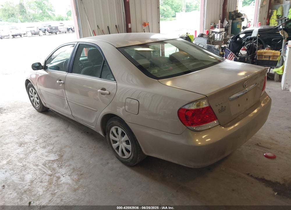 2005 TOYOTA CAMRY LE VIN: 4T1BE32K05U542494