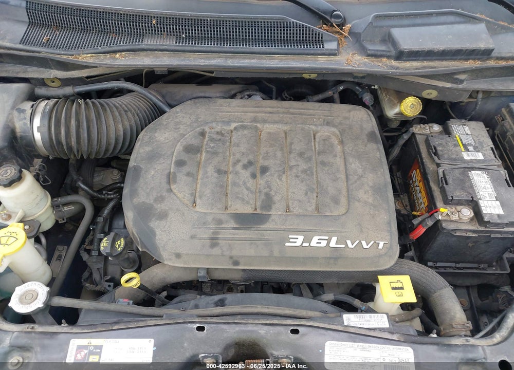 2013 DODGE GRAND CARAVAN SXT VIN: 2C4RDGCG0DR580682