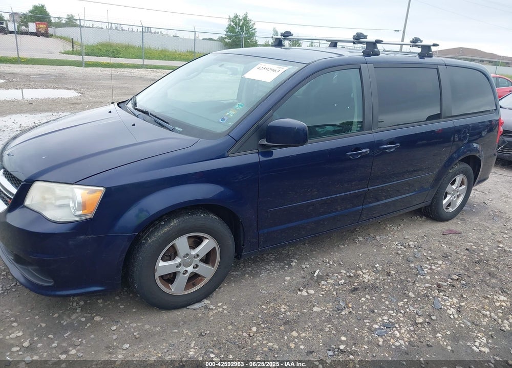 2013 DODGE GRAND CARAVAN SXT VIN: 2C4RDGCG0DR580682