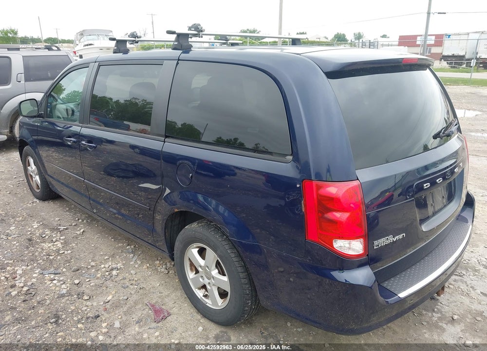 2013 DODGE GRAND CARAVAN SXT VIN: 2C4RDGCG0DR580682
